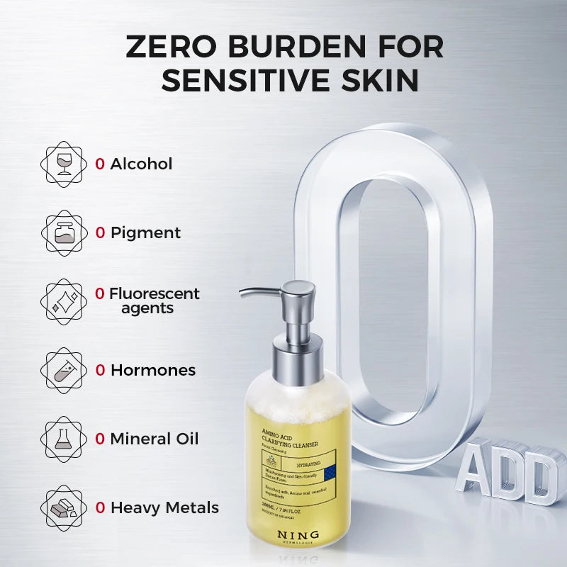 Ning Dermologie Korean Amino Acid Salicylic Facial Cleanser