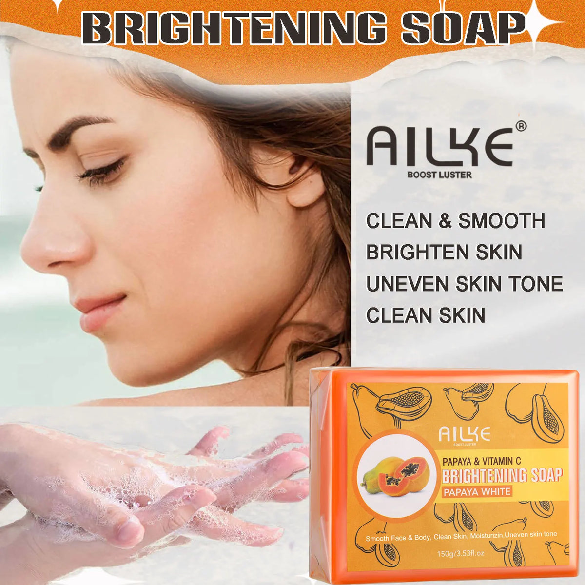AILKE Collagen Skin Care Set For Whitening And Dark Spot Removal