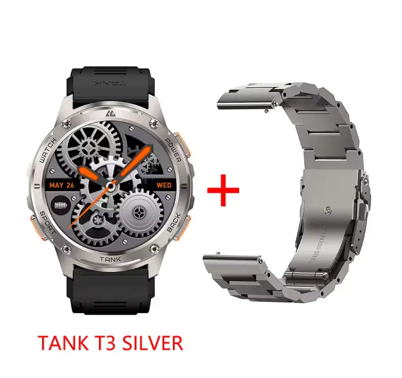 KOSPET Tank T3 Watch for Men with Call Text AMOLED