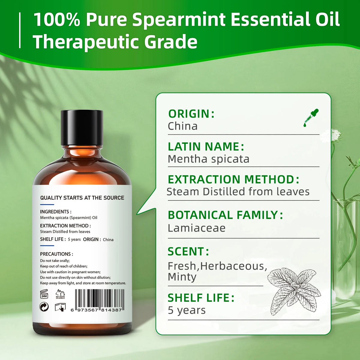 Hiqili Pure Essential Oil Blend For Diffuser And Massage