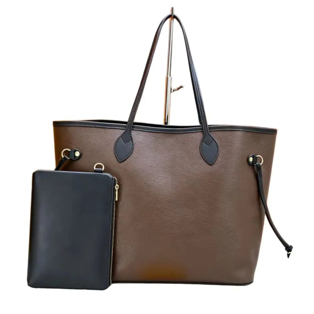 Fashion Large Capacity Casual Tote Handbag With Shoulder Strap