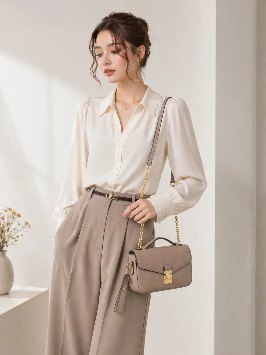 Women's Portable PVC Wallet Shoulder Bag With Strap
