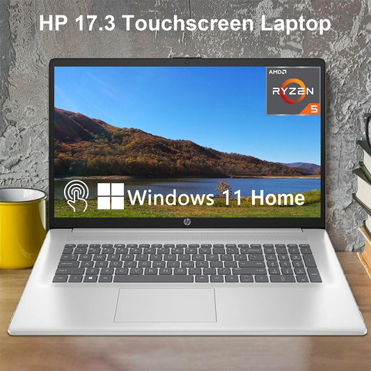 Hp 17.3 Inch Ryzen 5 Business Laptop With Touchscreen