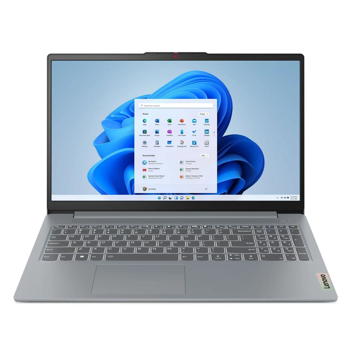 Lenovo IdeaPad Slim 3i Intel N100 Laptop Featuring 128Gb Ssd