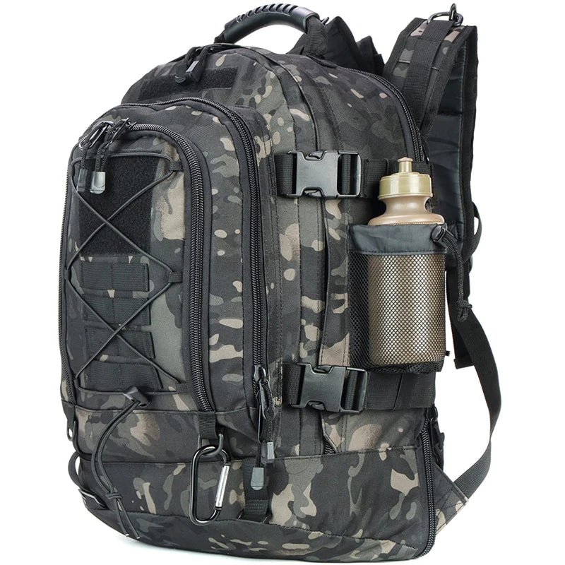 LQARMY Large Capacity 60L Tactical Military Backpack For Outdoor