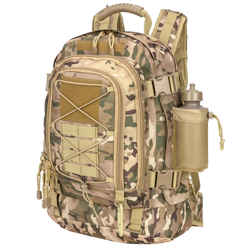 LQARMY Large Capacity 60L Tactical Military Backpack For Outdoor