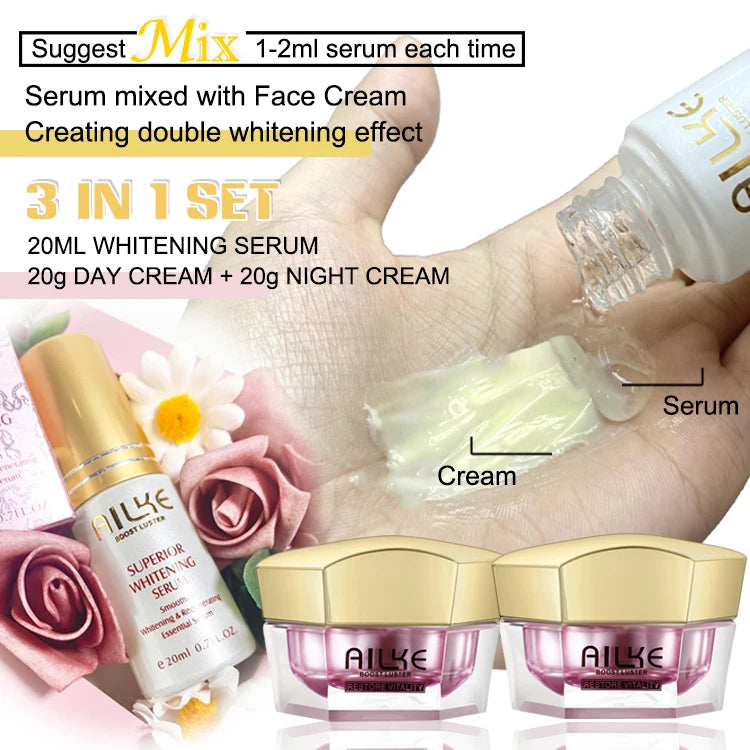 AILKE Brightening Facial Cream For Even Tone And Moisturizing Care