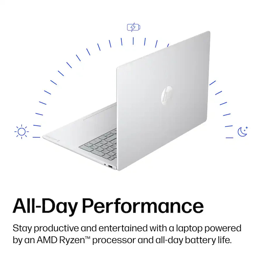 HP OmniBook 3 Laptop Featuring AMD Ryzen 5 Processor