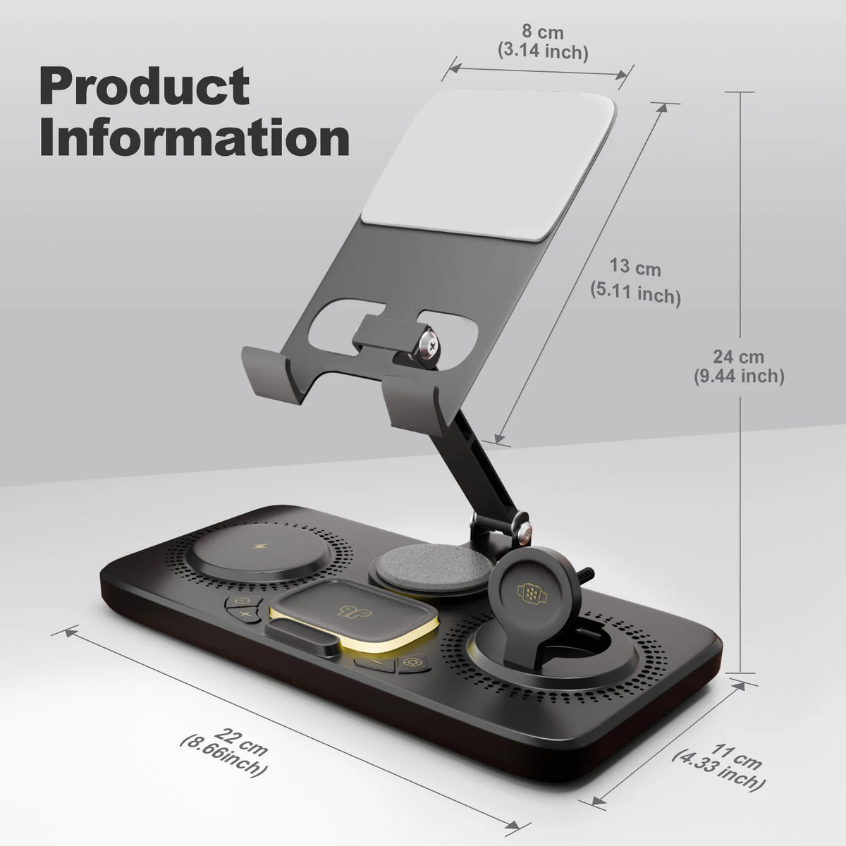 7 In 1 Wireless Charger Station For Apple Devices