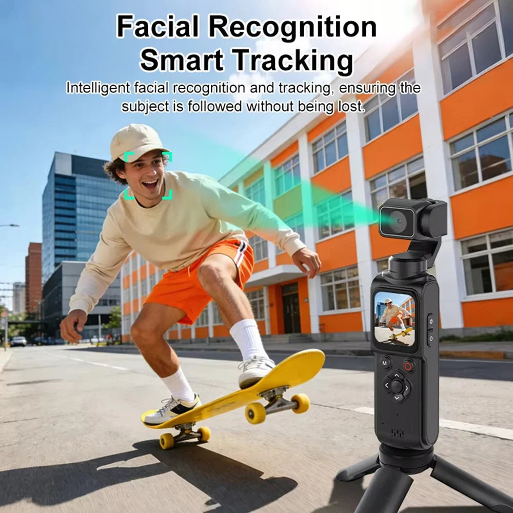 4K Sports Action Camera with WiFi Remote Control - 0.96" IPS Screen Portable DV, Video Recorder for Cycling Motorcycle Vlog