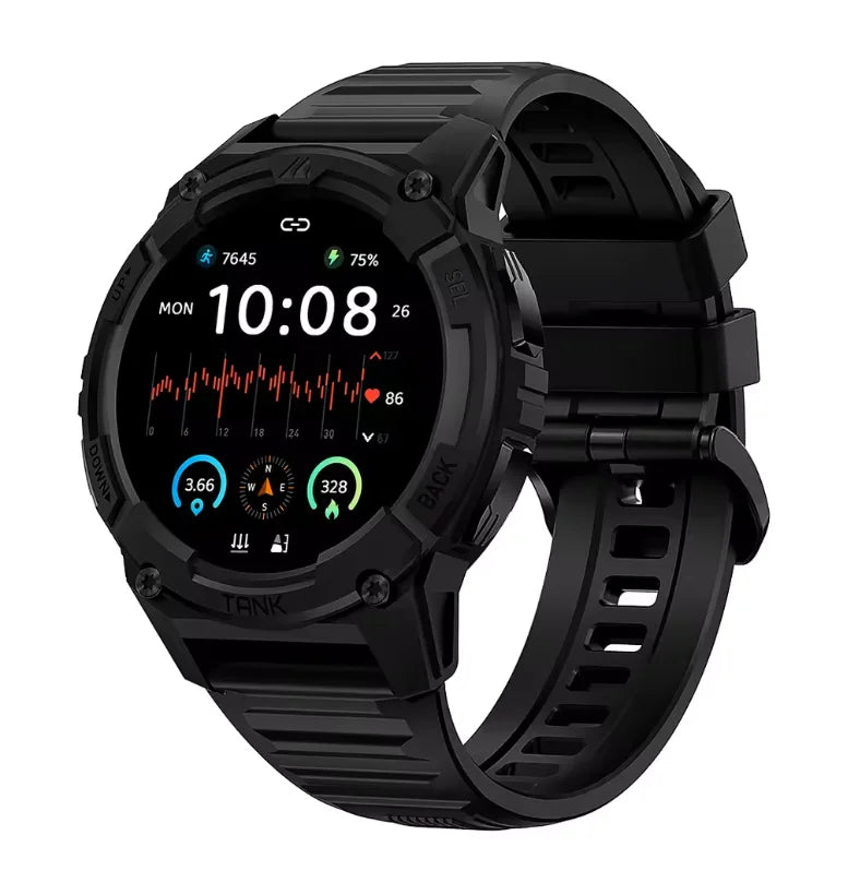 Kospet Tank S2 GPS AMOLED Smartwatch With Compass Altimeter