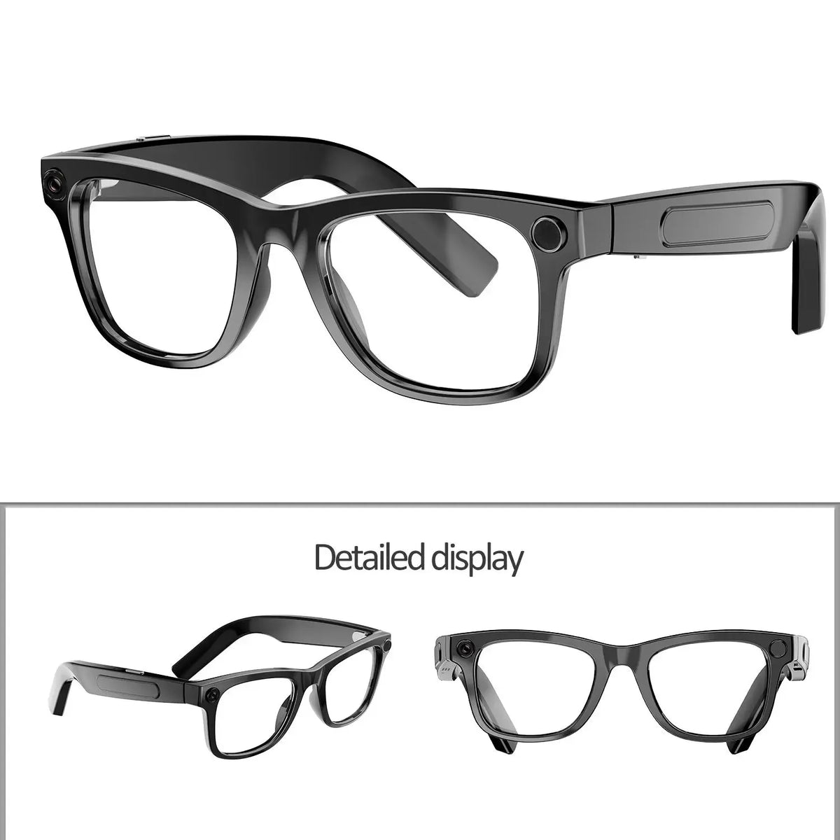 W&O Smart Camera Glasses With AI Translation And Open Ear Audio