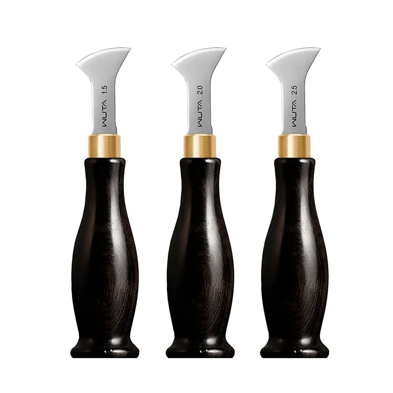 WUTA Professional Leather Edge Creaser And Beveler Tool