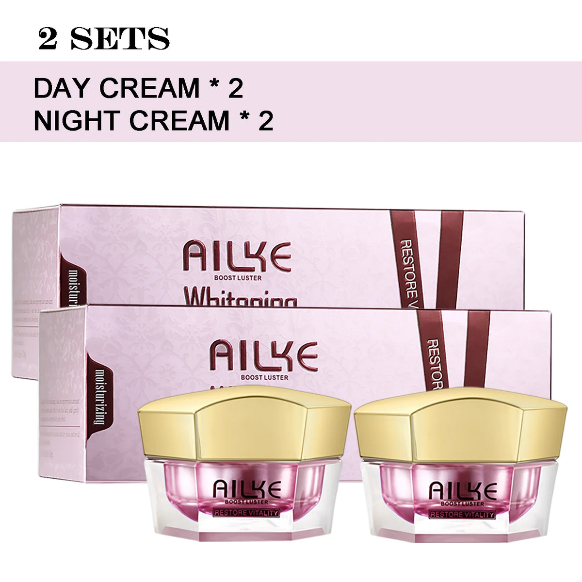 AILKE Brightening Facial Cream For Even Tone And Moisturizing Care