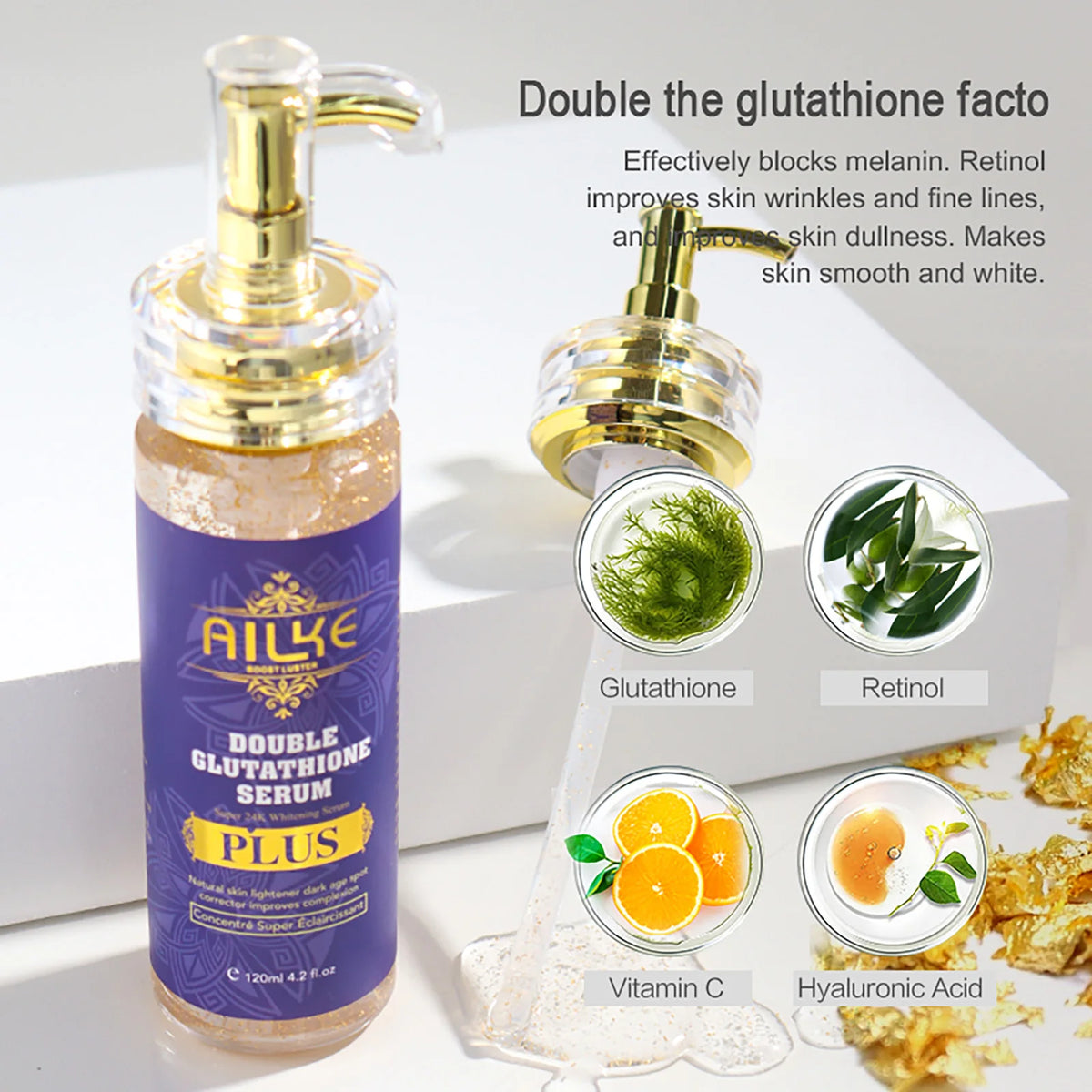 AILKE Whitening Body Milk Clear Uneven Skin Tone
