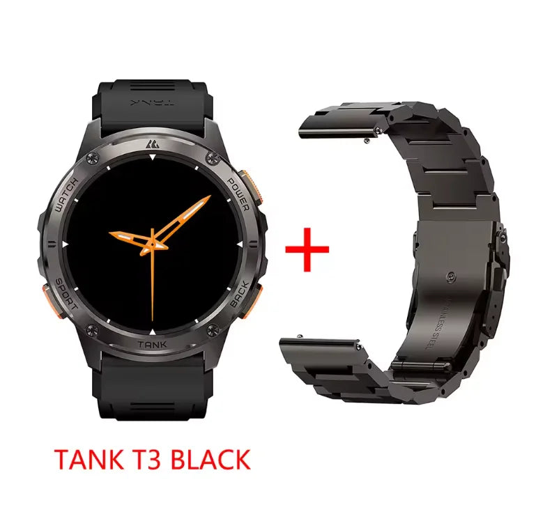 KOSPET Tank T3 Watch for Men with Call Text AMOLED