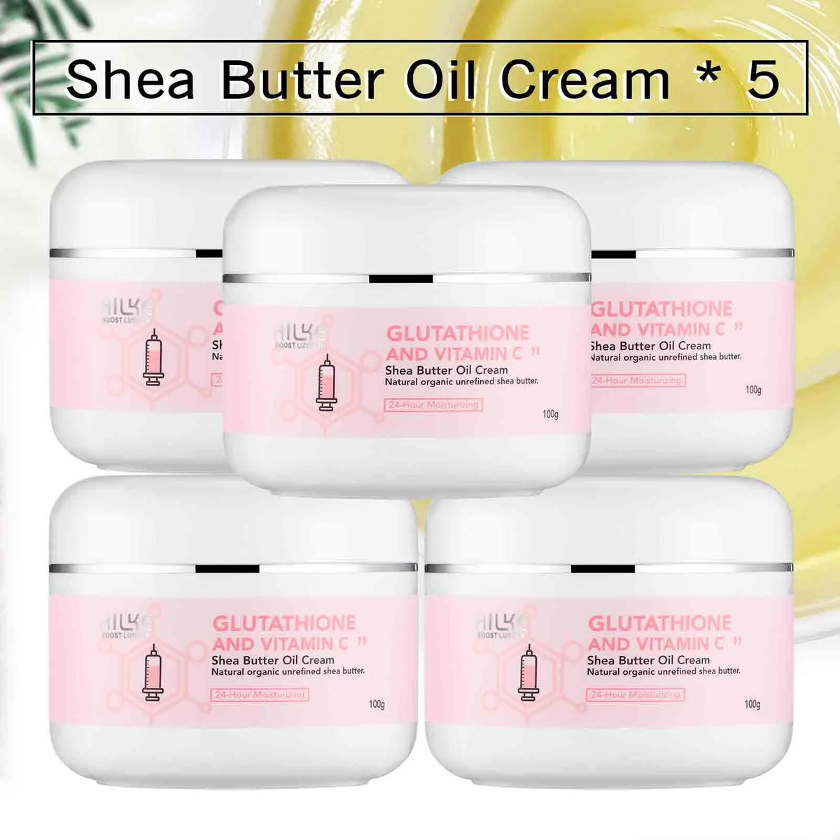 Ailke Shea Butter Whitening Cream for Face and Body Moisturizing