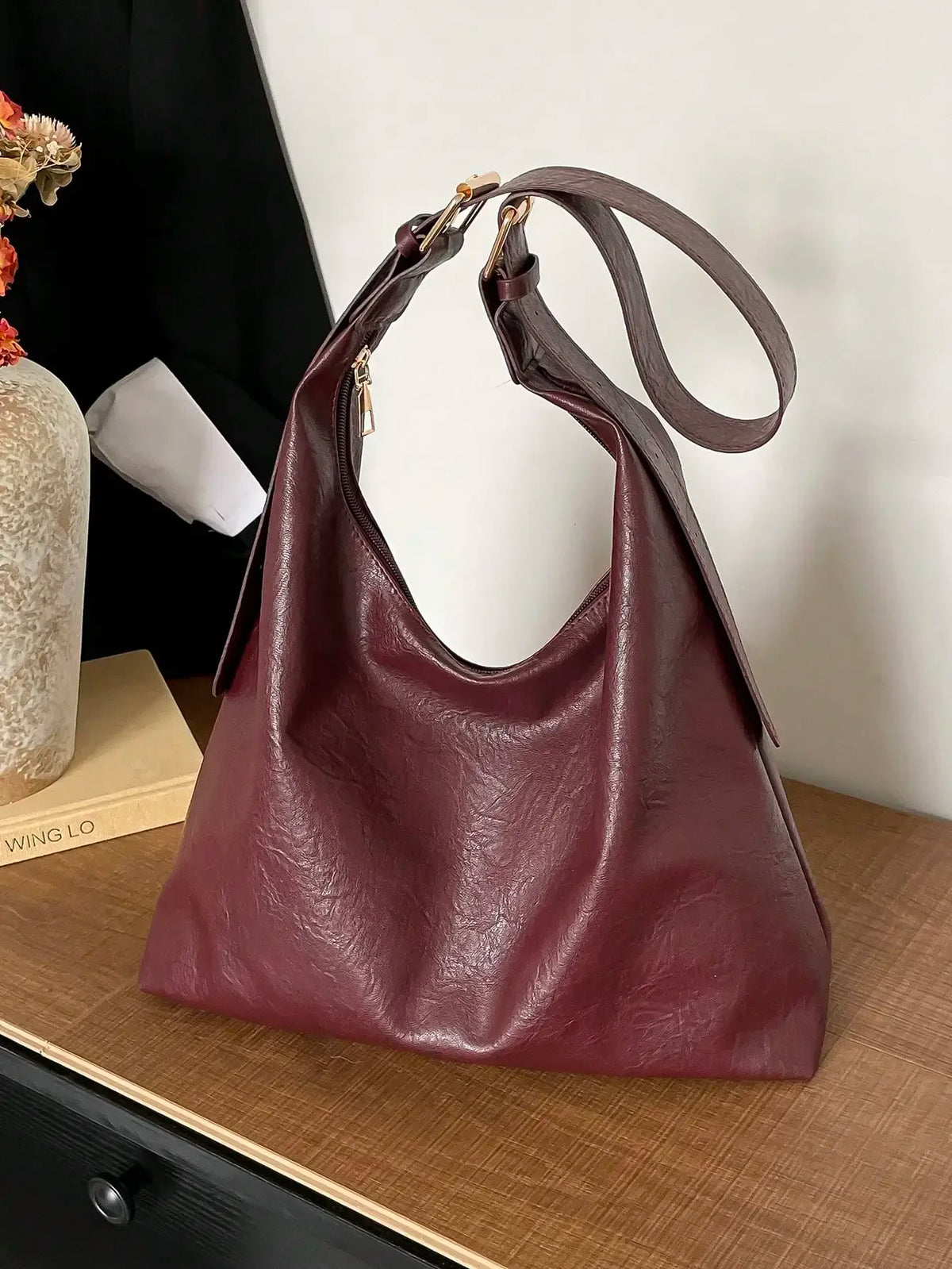 Denim Women's Large Capacity Square Crossbody Shoulder Bag