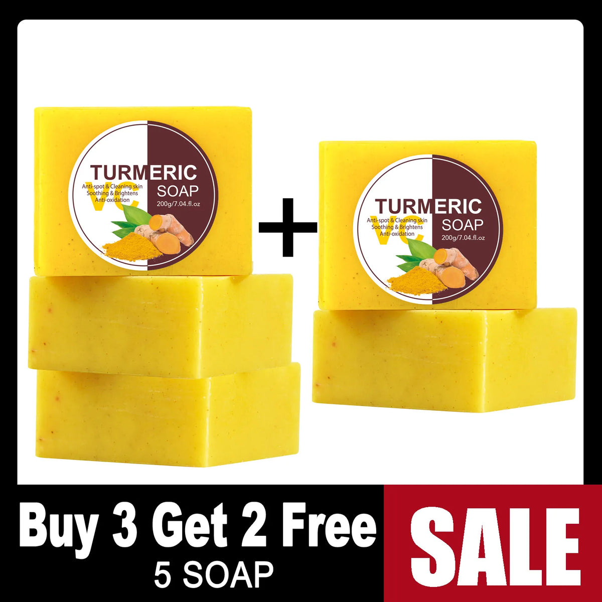 Ailke Natural Turmeric Skin Care Cleanser For Lightening Acne