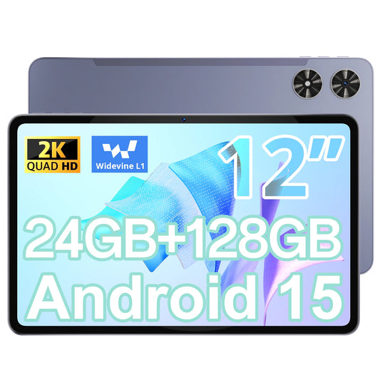 Svittoo 12 Inch Android Tablet 2K Display Octa Core