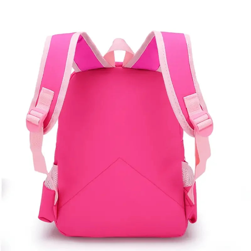 The Mesuca Cute 3D Cartoon Cat Kids Backpack For Girls, Lightweight Spine‑Protected Toddler School Bag, Adjustable Breathable Shoulder Strap Children Daypack, Waterproof Kindergarten Bookbag Outdoor Travel Birthday Gift