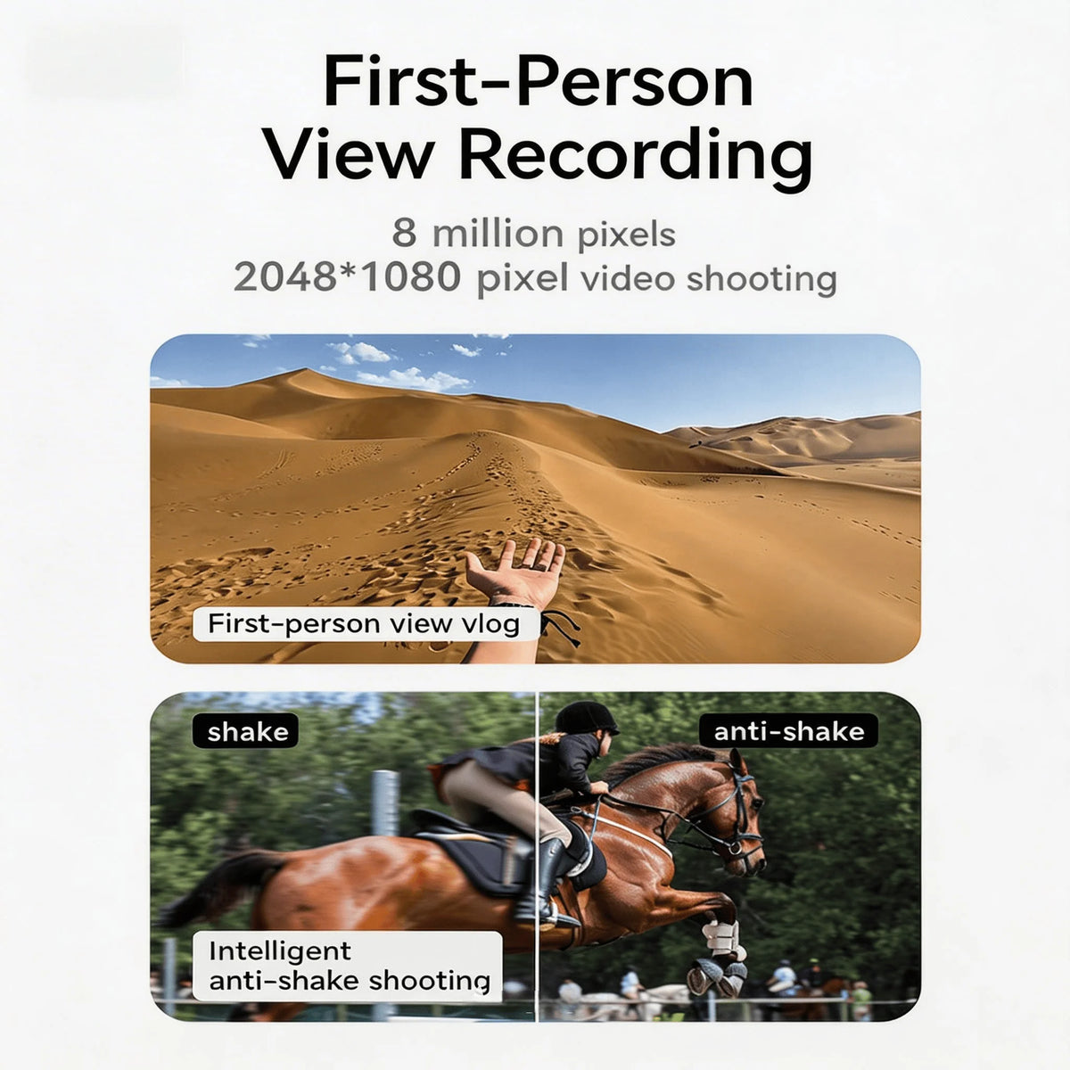 W&O Smart Camera Glasses With AI Translation And Open Ear Audio