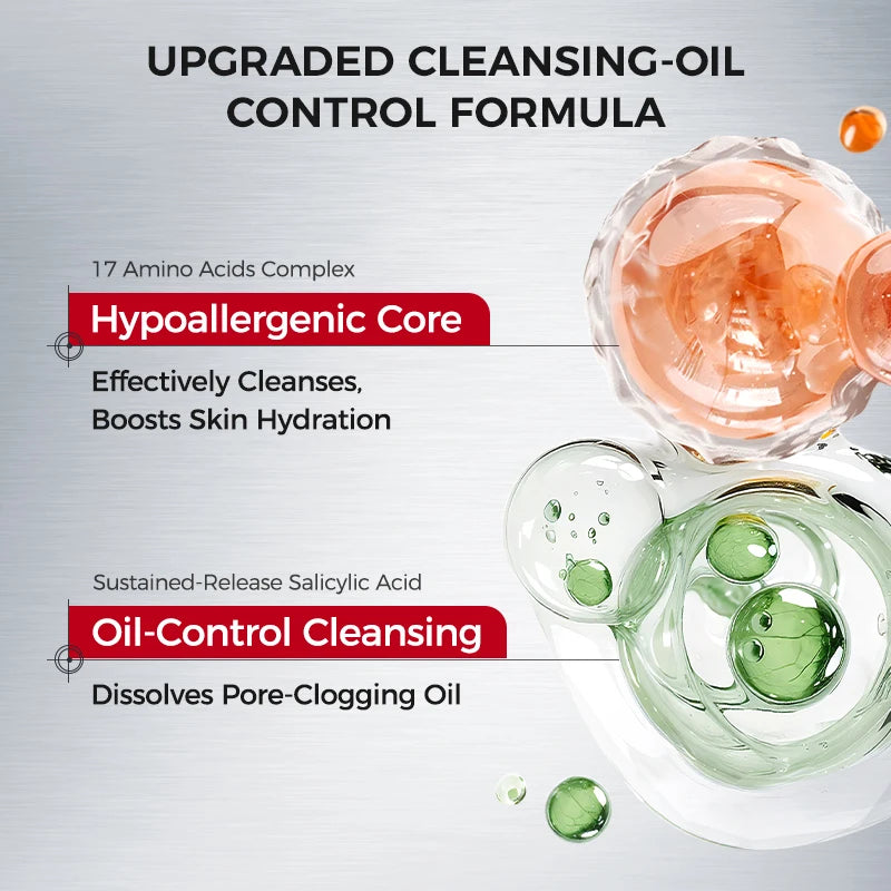 Ning Dermologie Korean Amino Acid Salicylic Facial Cleanser