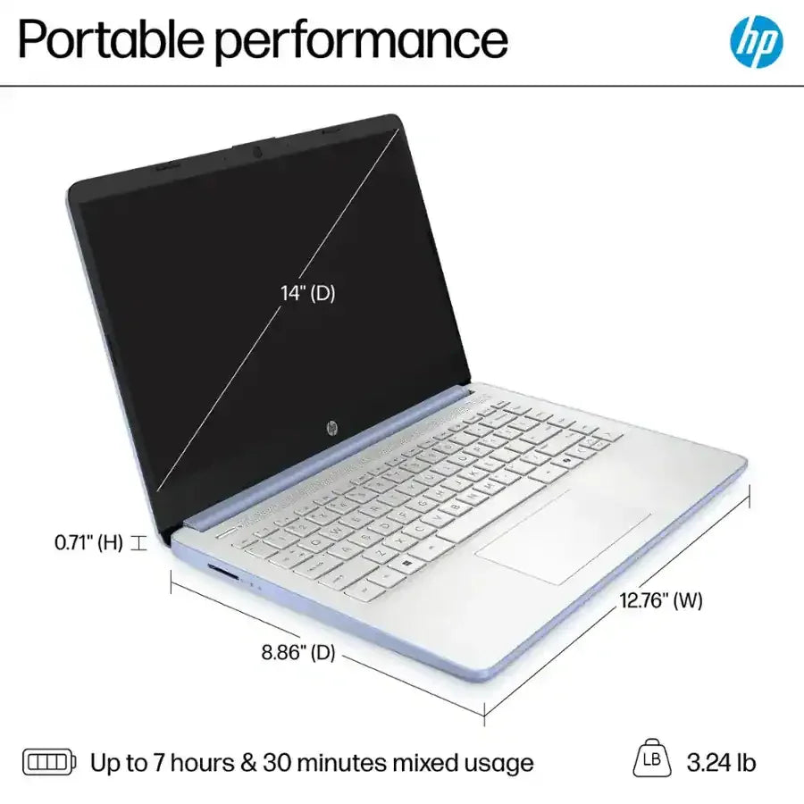 HP Laptop Featuring Intel N100 Processor With 16GB Ram