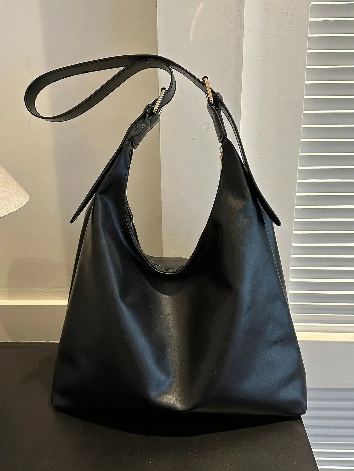 Denim Women's Large Capacity Square Crossbody Shoulder Bag