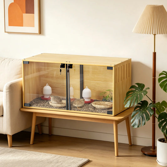 Wooden Small Animal Cage For Hamster Guinea Pigs