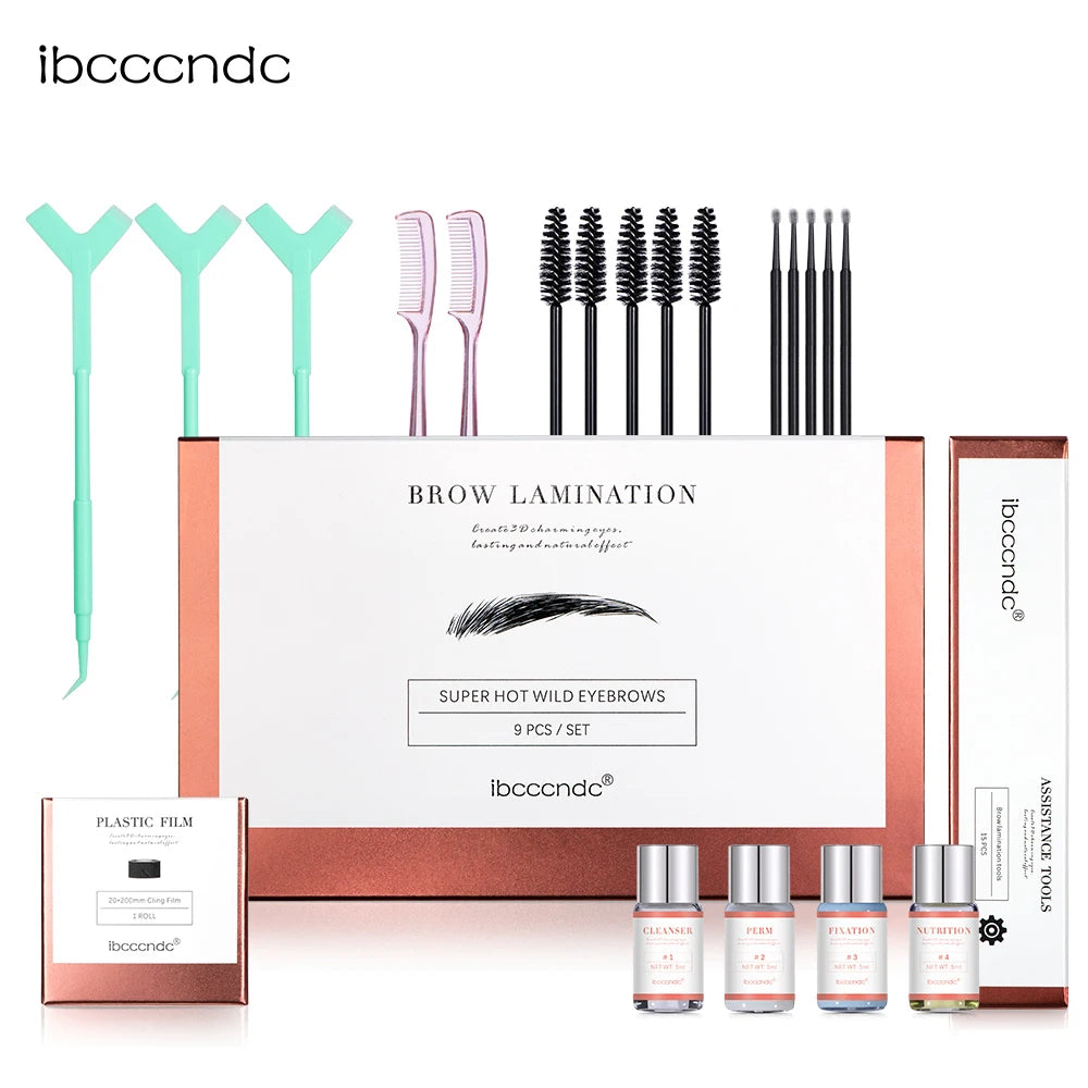 ibcccndc Eyelash And Eyebrow Lift Lamination Kit For Home Use