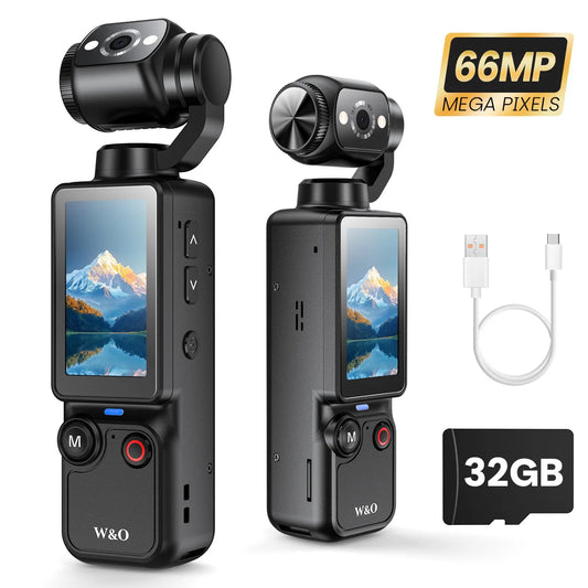 W&O Portable Handheld Digital Camera 16x Zoom Flash Night Shooting