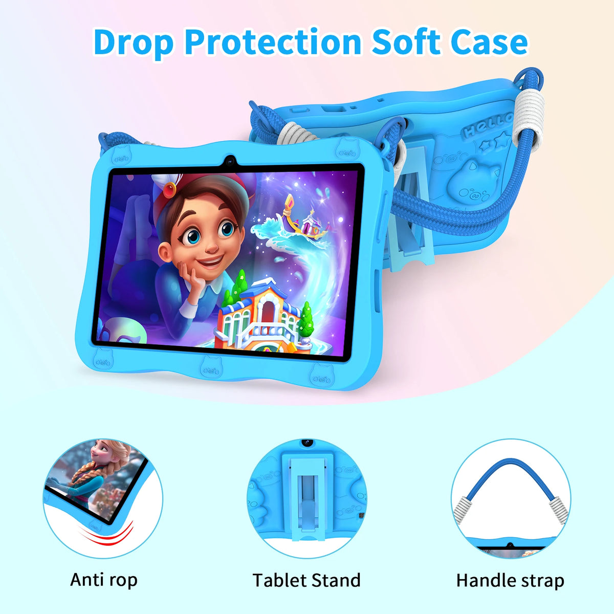 Pritom 7 Inch Kids Tablet With Parental Controls