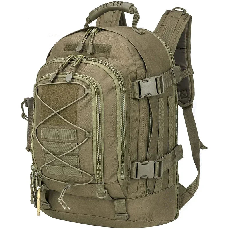 LQARMY Large Capacity 60L Tactical Military Backpack For Outdoor