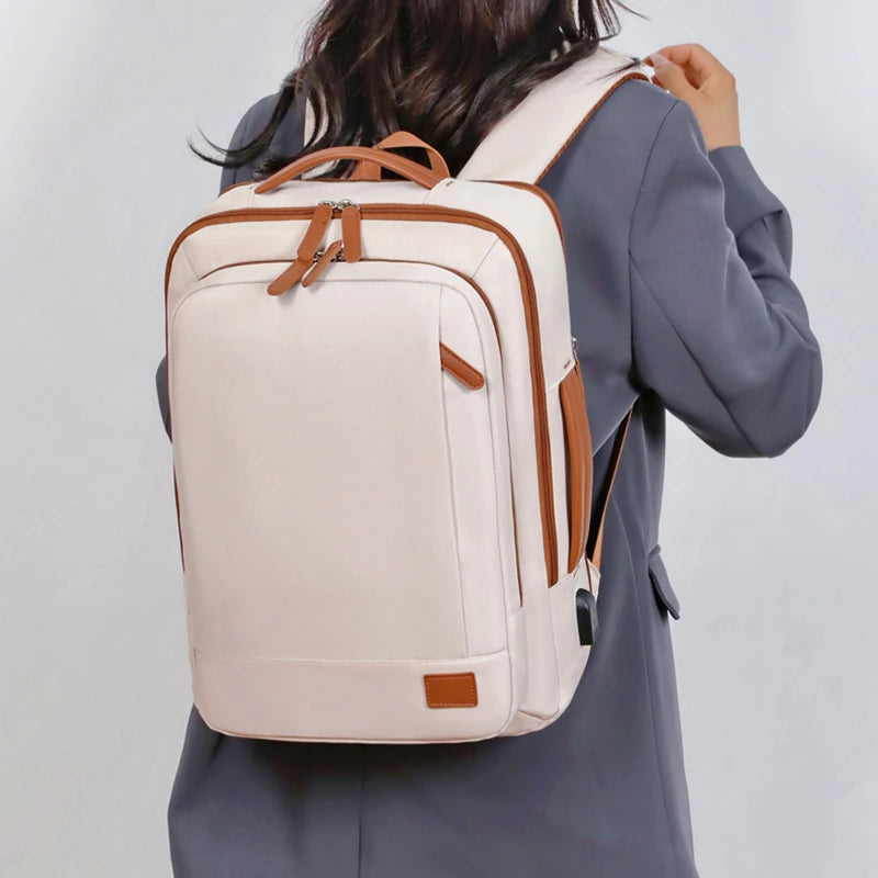 Ogehuafee Expandable Travel Laptop Backpack With Three Storage Bags