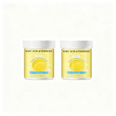 Hoygi Turmeric Kojic Acid Cleansing Pads For Dark Spot Brightening