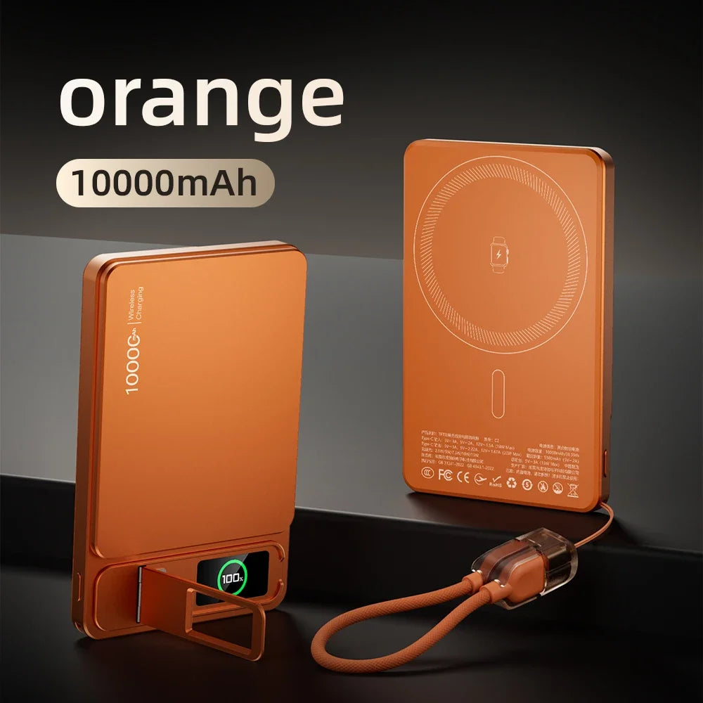 MagSafe 10000mAh Wireless Power Bank With Digital Display