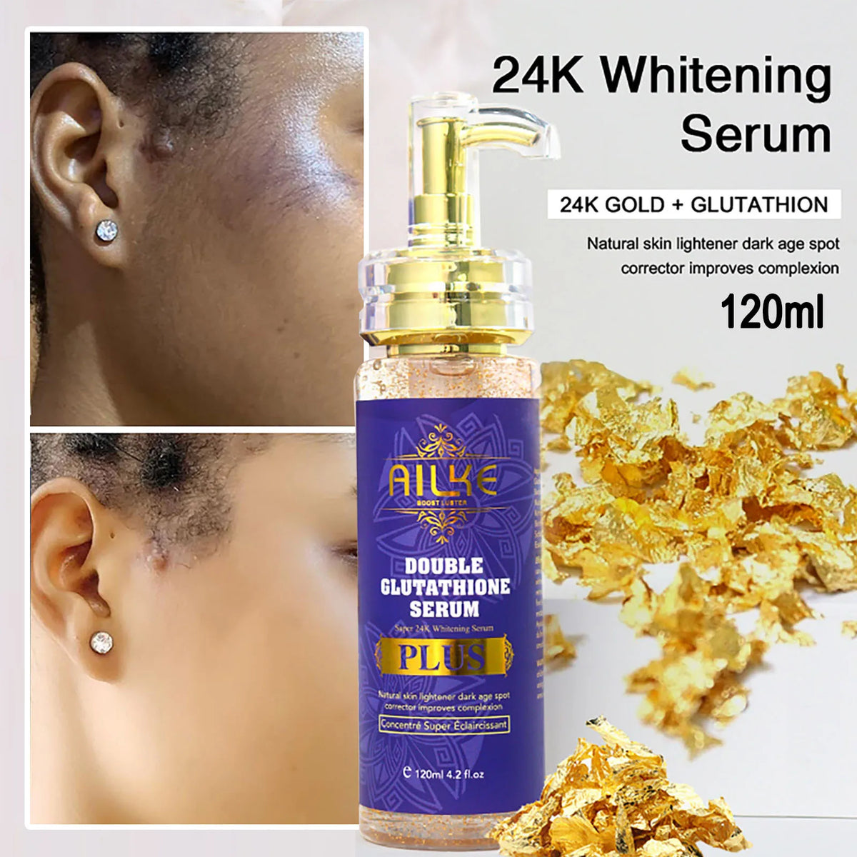 AILKE Whitening Body Milk Clear Uneven Skin Tone