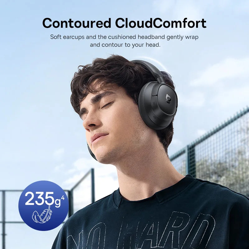 Baseus Hybrid Noise Cancelling Wireless Headphones With LDAC Bluetooth