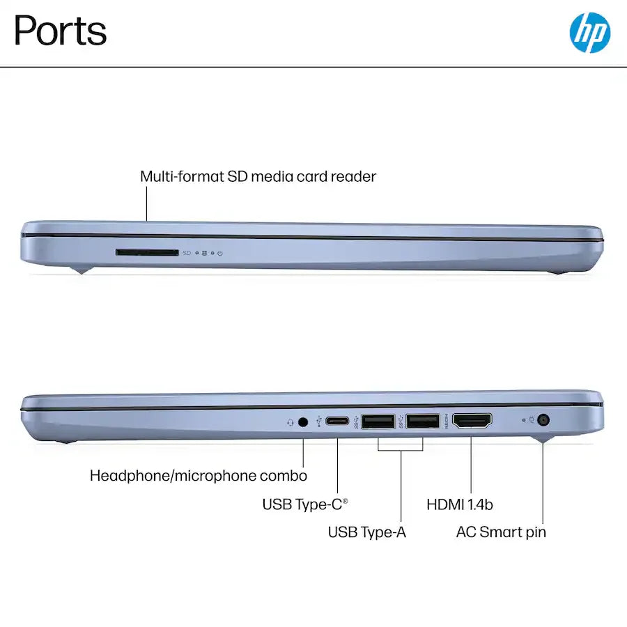 HP Laptop Featuring Intel N100 Processor With 16GB Ram