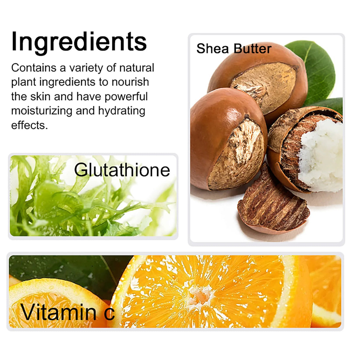 Ailke Shea Butter Whitening Cream for Face and Body Moisturizing