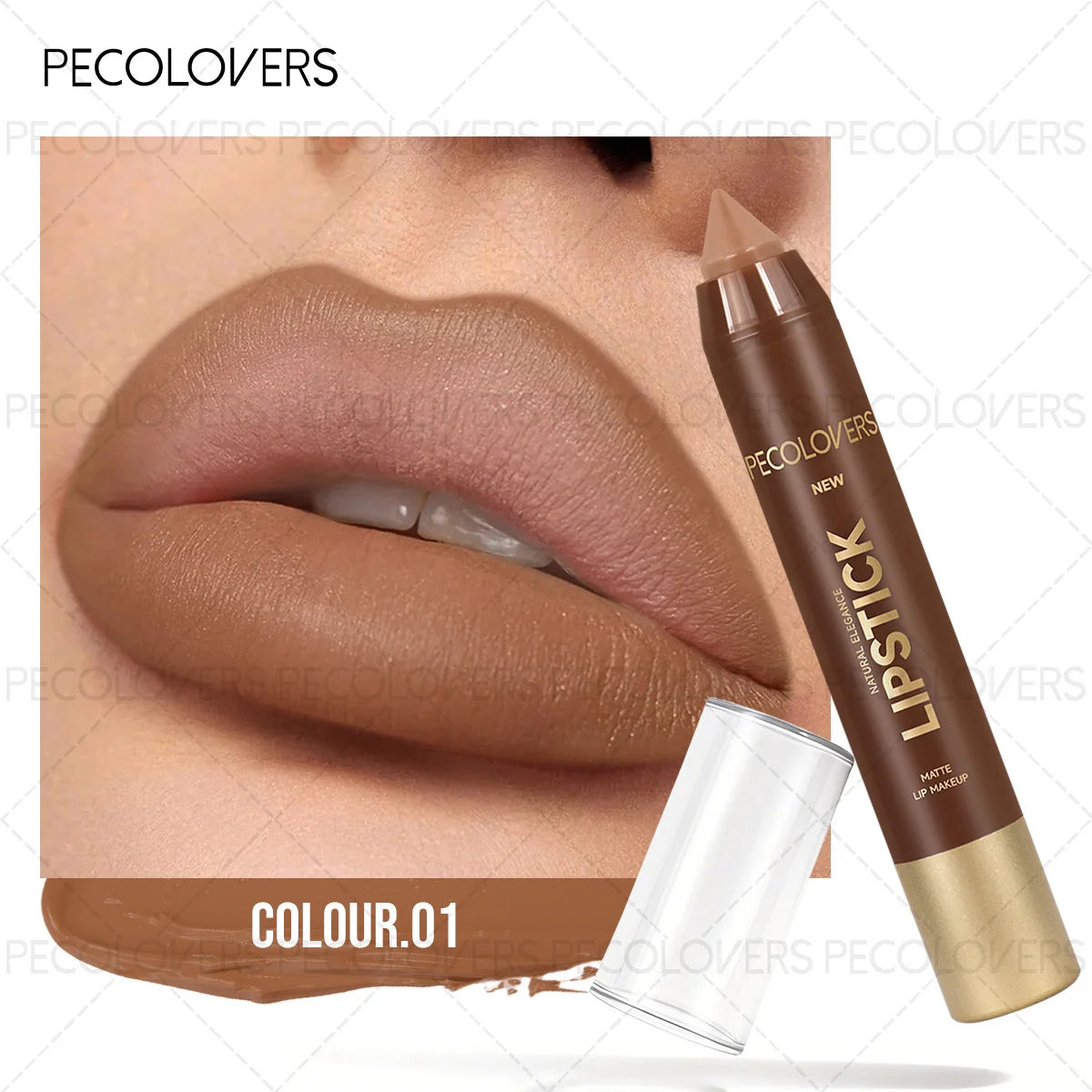 Waterproof Matte Lip Liner Pencil Set For Long Lasting Color