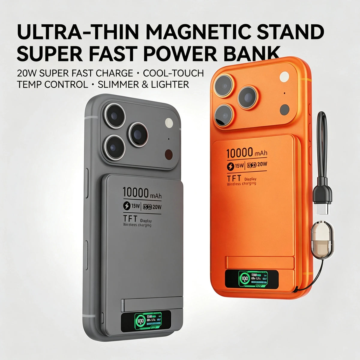 MagSafe Compatible 20W Wireless Power Bank