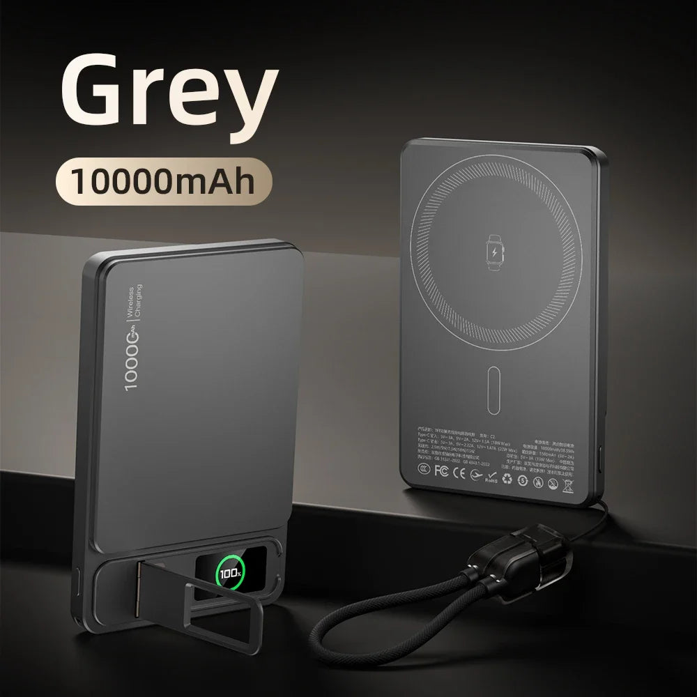 MagSafe 10000mAh Wireless Power Bank With Digital Display