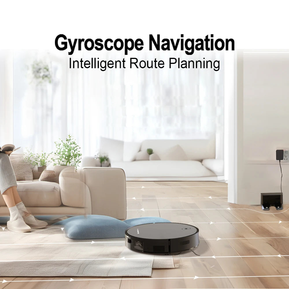 Boaimore Smart Robotic Vacuum And Mop With Strong Suction