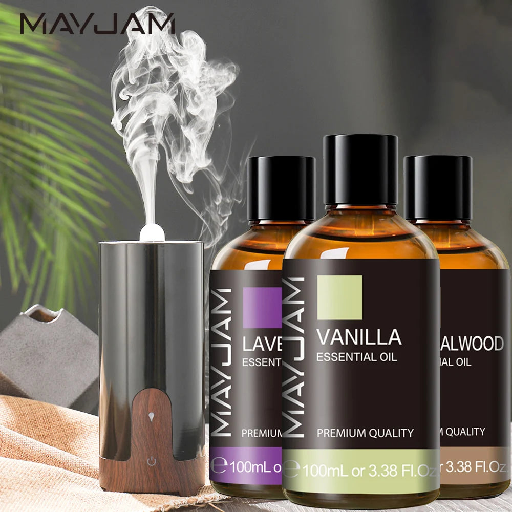 MAYJAM Pure Natural Essential Oil For Diffuser, Humidifier And Candle Making