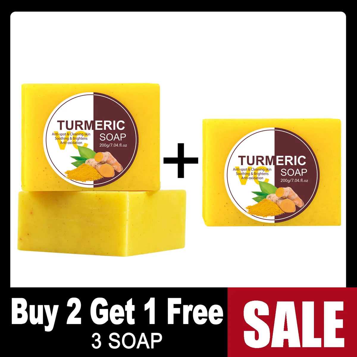 Ailke Natural Turmeric Skin Care Cleanser For Lightening Acne
