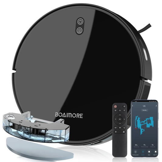 Boaimore Smart Robotic Vacuum And Mop With Strong Suction