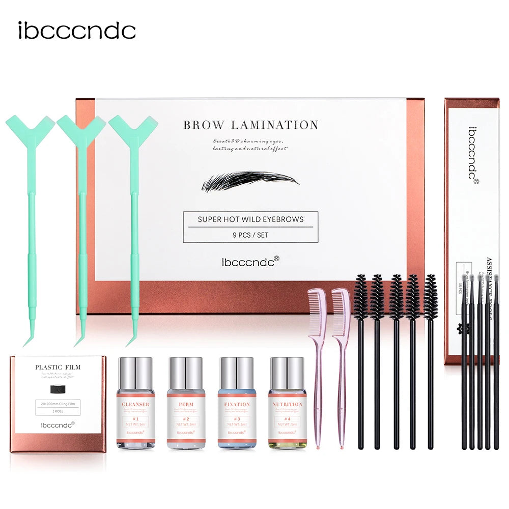 ibcccndc Eyelash And Eyebrow Lift Lamination Kit For Home Use