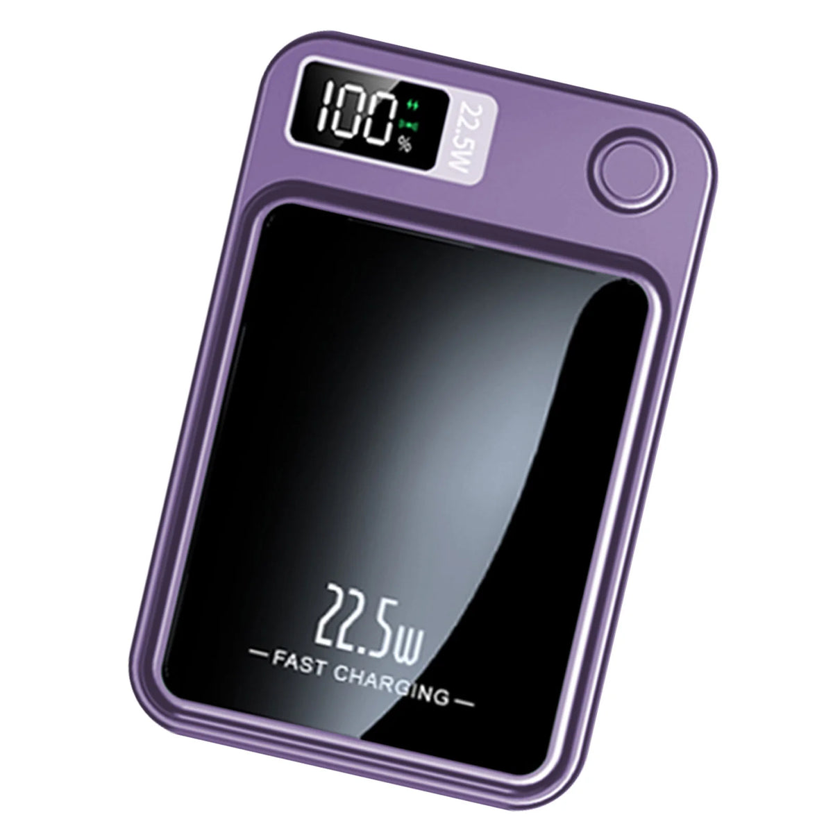 Magnetic Wireless Power Bank With Digital Display And Fast Charging
